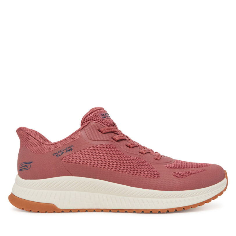 Сникърси Skechers Bobs Squad 4-Staple Look 117624/ROS Розов цвят на ниска цена