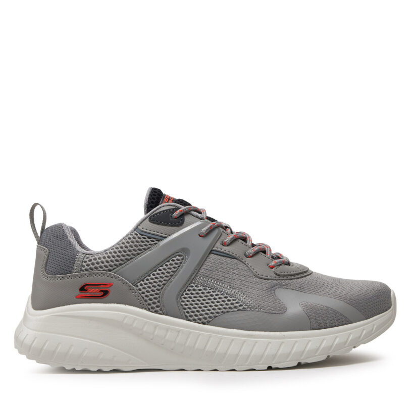 Сникърси Skechers Bobs Squad Chaos-Elevated Drift 118034/GYMT Сив цвят на ниска цена