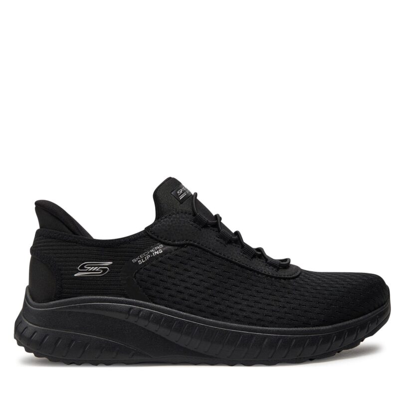 Сникърси Skechers Bobs Squad Chaos-In Color 117504/BBK Черен цвят на ниска цена