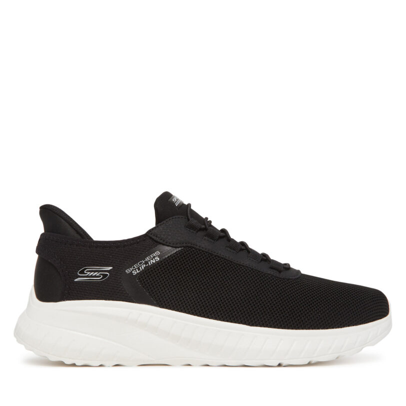 Сникърси Skechers Bobs Squad Chaos-Tough Walk 118303/BLK Черен цвят на ниска цена