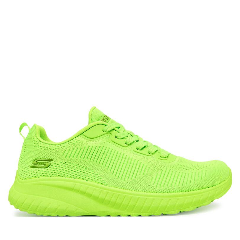 Сникърси Skechers Bobs Squad Chaos-coo 117216/LIME Зелен цвят на ниска цена