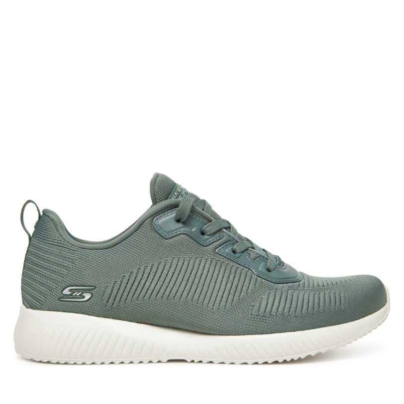 Сникърси Skechers Bobs Squad-Tough Talk 32504/SAGE Зелен цвят на ниска цена