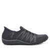Сникърси Skechers Breathe Easy - Roll With Me 100593/CCL Сив цвят на ниска цена