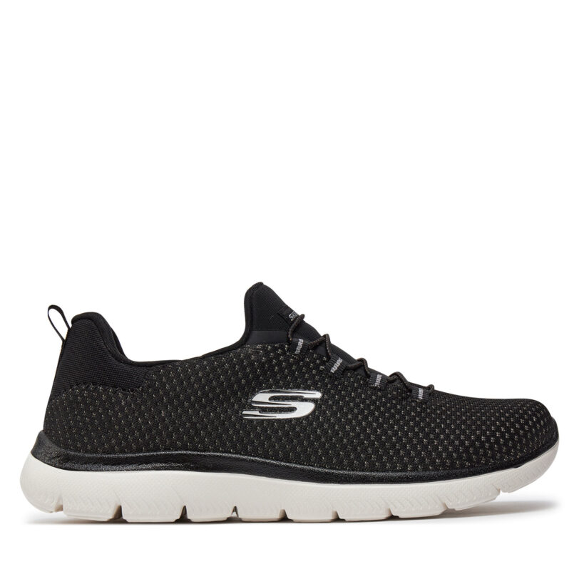 Сникърси Skechers Bright Bezel 149204/BKSL Черен цвят на ниска цена