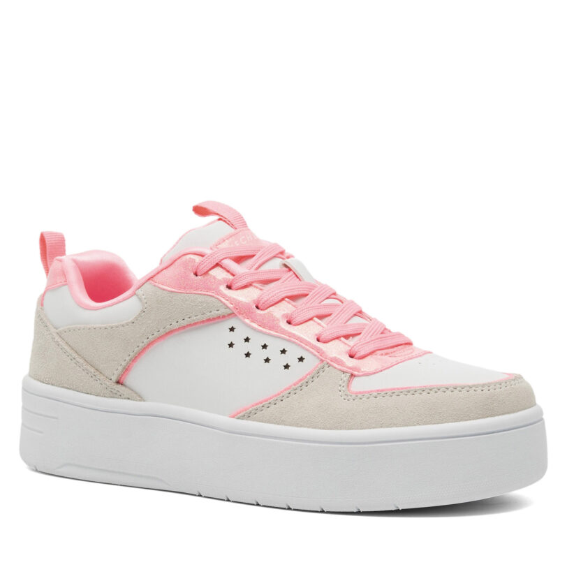Сникърси Skechers COURT HIGH 310194L WCRL Бял цвят на ниска цена