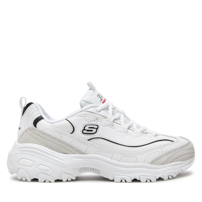 Сникърси Skechers D'Lites 150231 Бял цвят на ниска цена