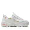 Сникърси Skechers D'Lites-Blooming Fields 149794/WMLT Бял цвят на ниска цена