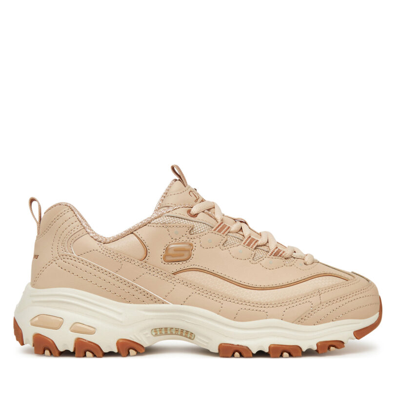 Сникърси Skechers D'Lites-Good Neutral 149807/NAT Бежов цвят на ниска цена