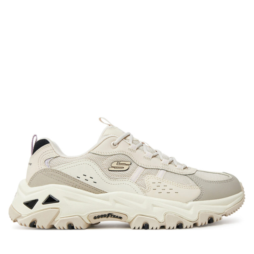 Сникърси Skechers D'Lites Hiker 180128/NTMT Бежов цвят на ниска цена