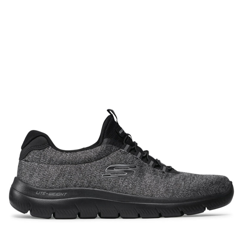 Сникърси Skechers Forton 52813/BBK Сив цвят на ниска цена