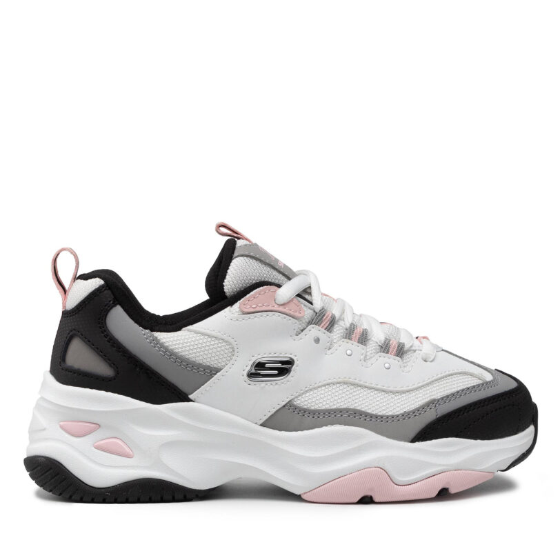 Сникърси Skechers Fresh Diva 149492/WBPK Бял цвят на ниска цена