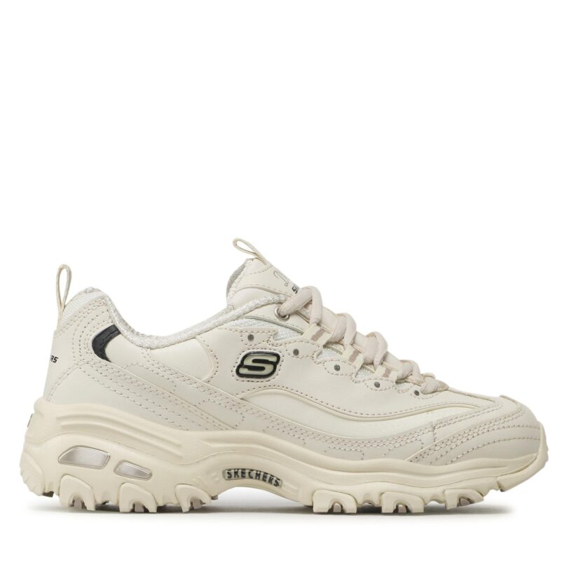 Сникърси Skechers Fresh Start 11931/OFWT Бежов цвят на ниска цена