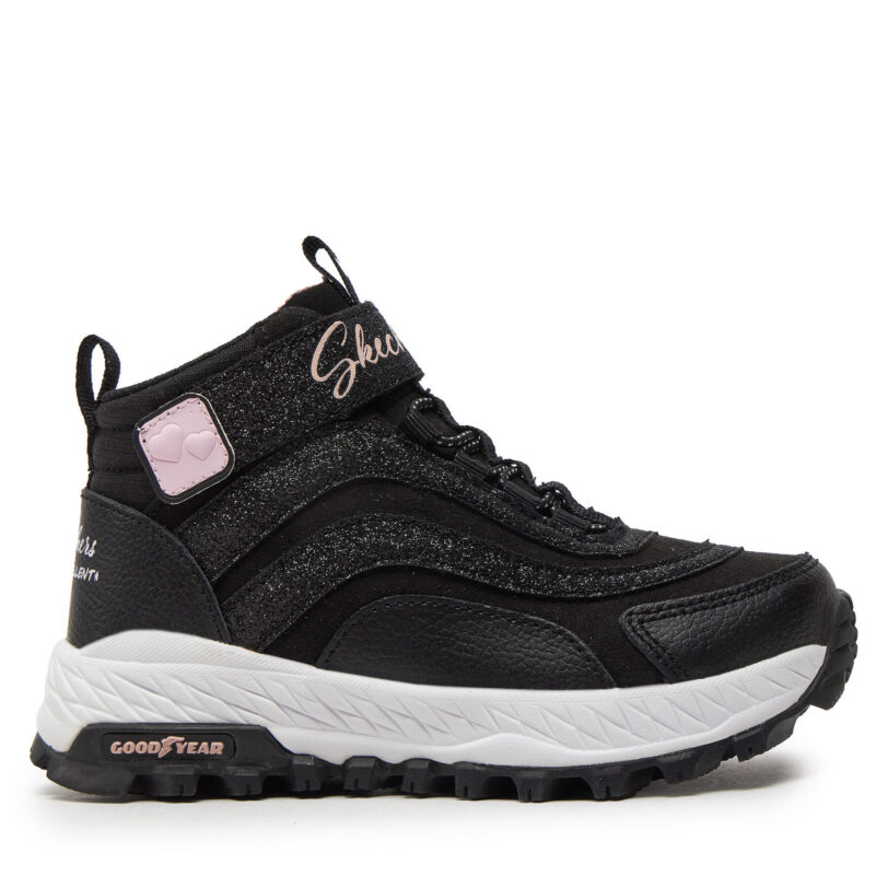 Сникърси Skechers Fuse Tread Wild Adventure 302948L/BLK Черен цвят на ниска цена