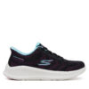 Сникърси Skechers GO WALK Now - Khloe 125643/BKPR Черен цвят на ниска цена