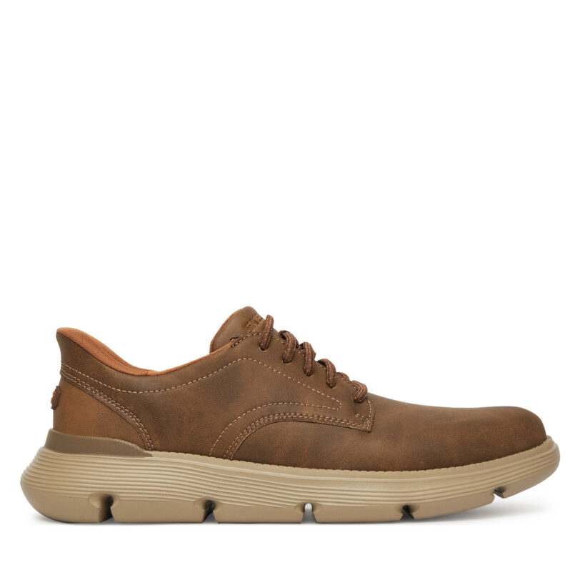 Сникърси Skechers Garza-Duran 205353/TPE Кафяв цвят на ниска цена