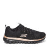 Сникърси Skechers Get Connected 12615/BKRG Черен цвят на ниска цена