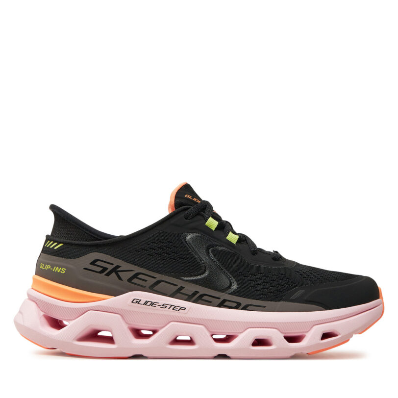 Сникърси Skechers Glide-Step Altus 150510 BKMT Черен цвят на ниска цена