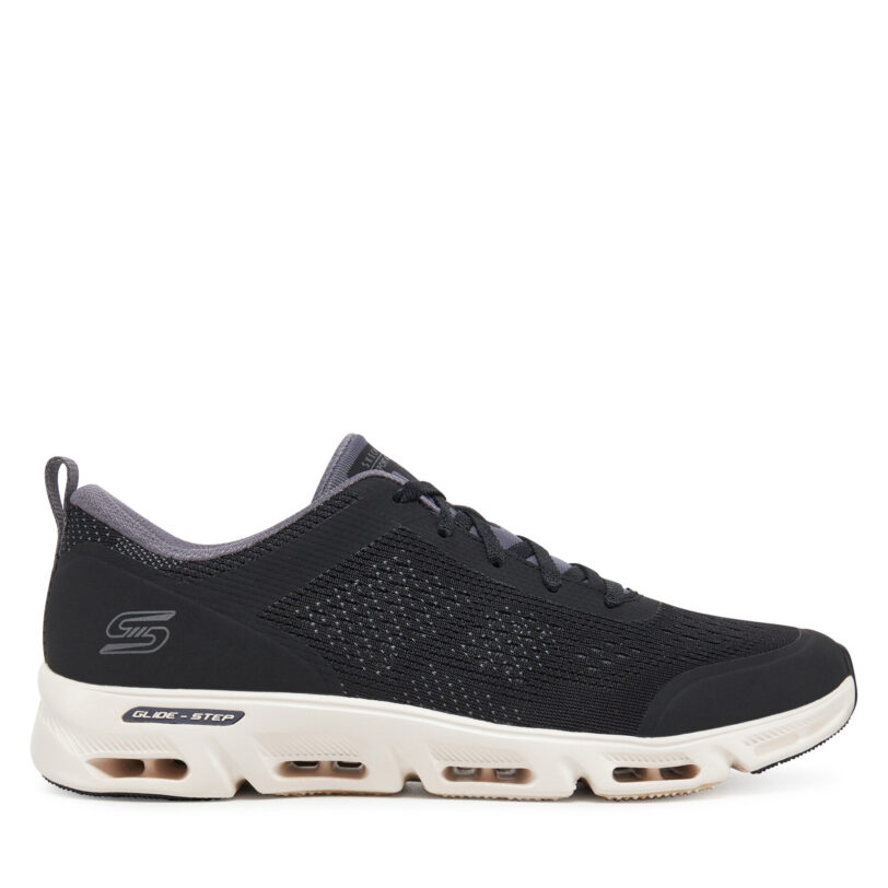 Сникърси Skechers Glide-Step Gratify - Lume 104607/BKNT Черен цвят на ниска цена