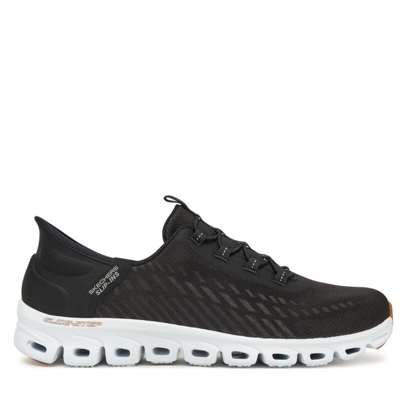 Сникърси Skechers Glide-Step-Tranquility 104574/BKW Черен цвят на ниска цена