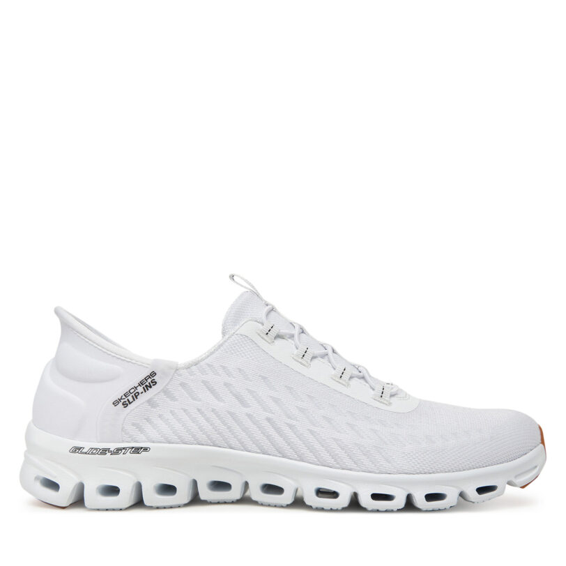 Сникърси Skechers Glide-Step-Tranquility 104574/WBK Бял цвят на ниска цена