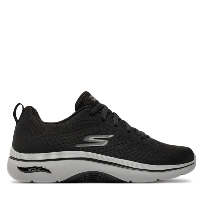 Сникърси Skechers Go Walk Arch Fit 2.0-Idyllic 2 216516/BKCC Черен цвят на ниска цена