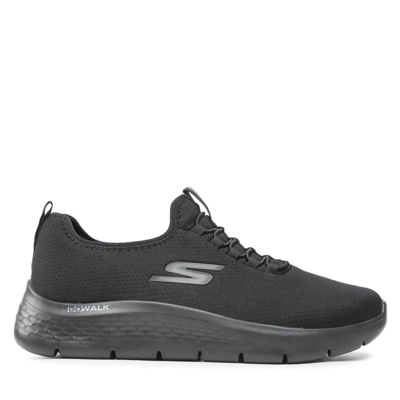 Сникърси Skechers Go Walk Flex 216484/BBK Черен цвят на ниска цена