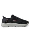 Сникърси Skechers Go Walk Flex-New World 216505/BKOR Черен цвят на ниска цена