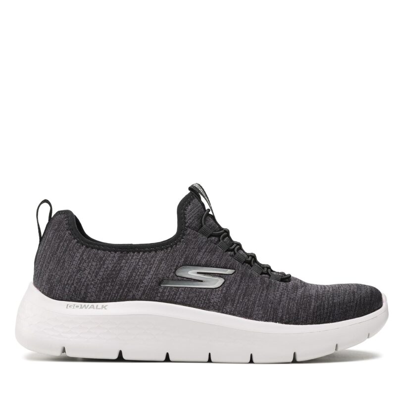 Сникърси Skechers Go Walk Flex - Ultra 216484/BKW Сив цвят на ниска цена