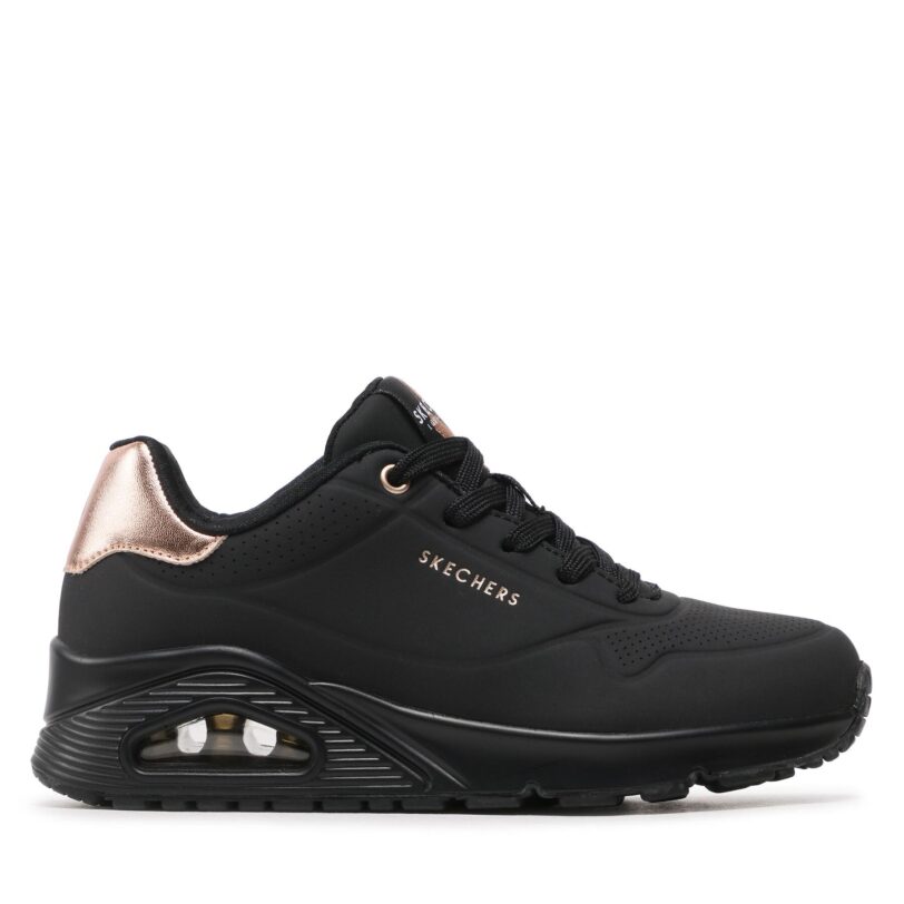 Сникърси Skechers Golden Air 177094/BBK Черен цвят на ниска цена