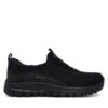 Сникърси Skechers Graceful - Picture Perfect 100702/BBK Черен цвят на ниска цена