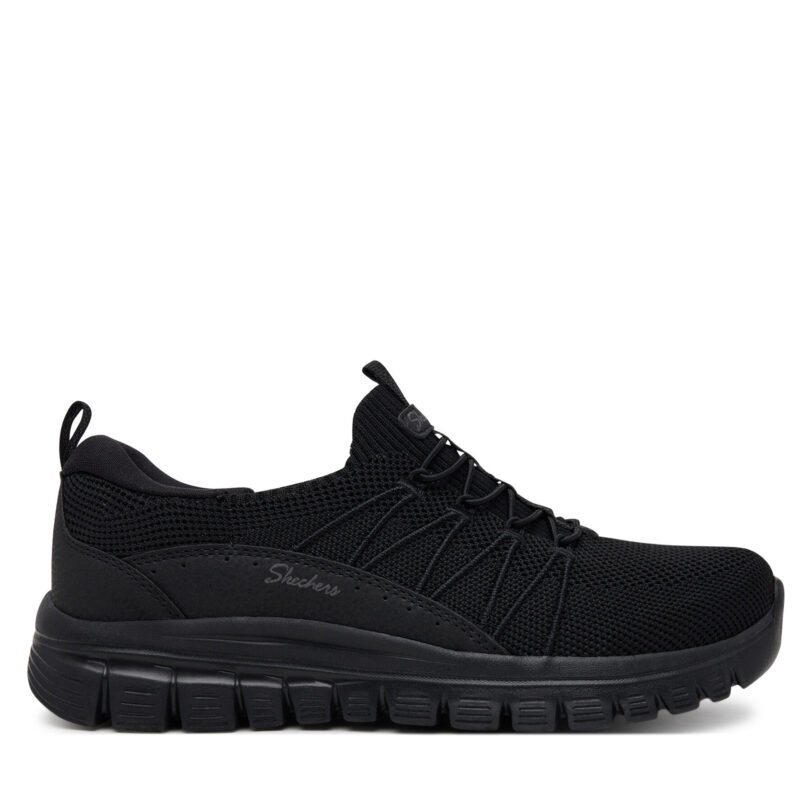 Сникърси Skechers Graceful - Picture Perfect 100702/BBK Черен цвят на ниска цена