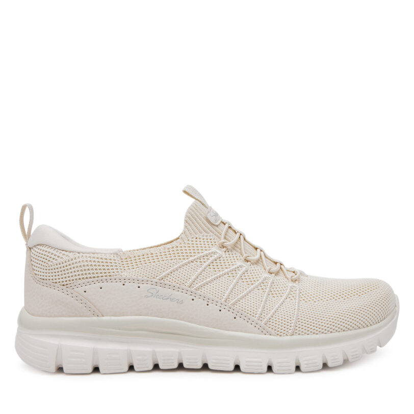 Сникърси Skechers Graceful - Picture Perfect 100702/OFWT Бял цвят на ниска цена