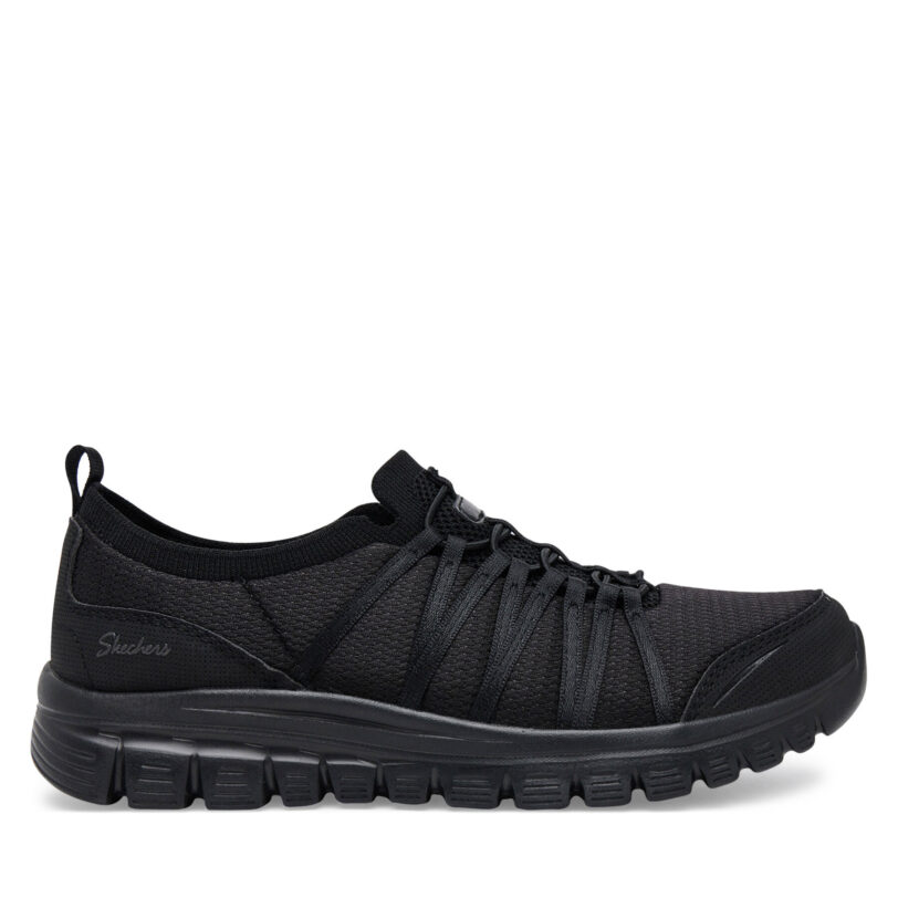 Сникърси Skechers Graceful - Soft Soul 100692/BBK Черен цвят на ниска цена