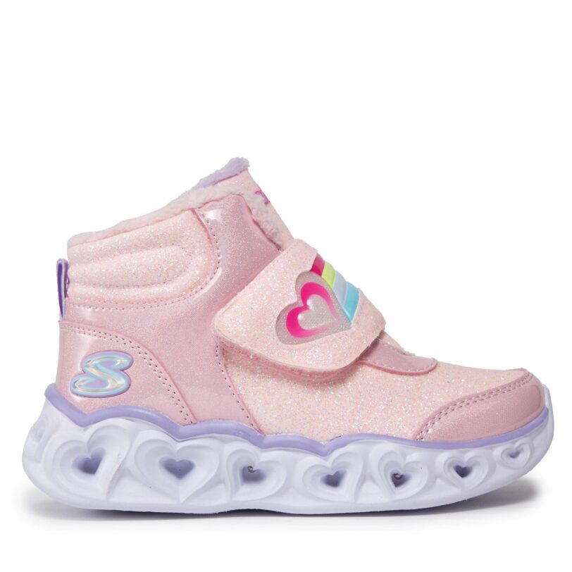 Сникърси Skechers Heart Lights Brilliant Rainbow 302669L/PKLV Розов цвят на ниска цена