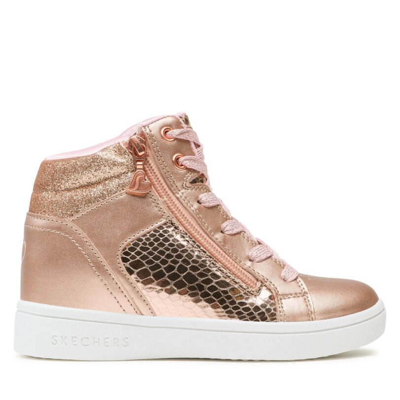 Сникърси Skechers Hidden Star 310302L/RSGD Златист цвят на ниска цена