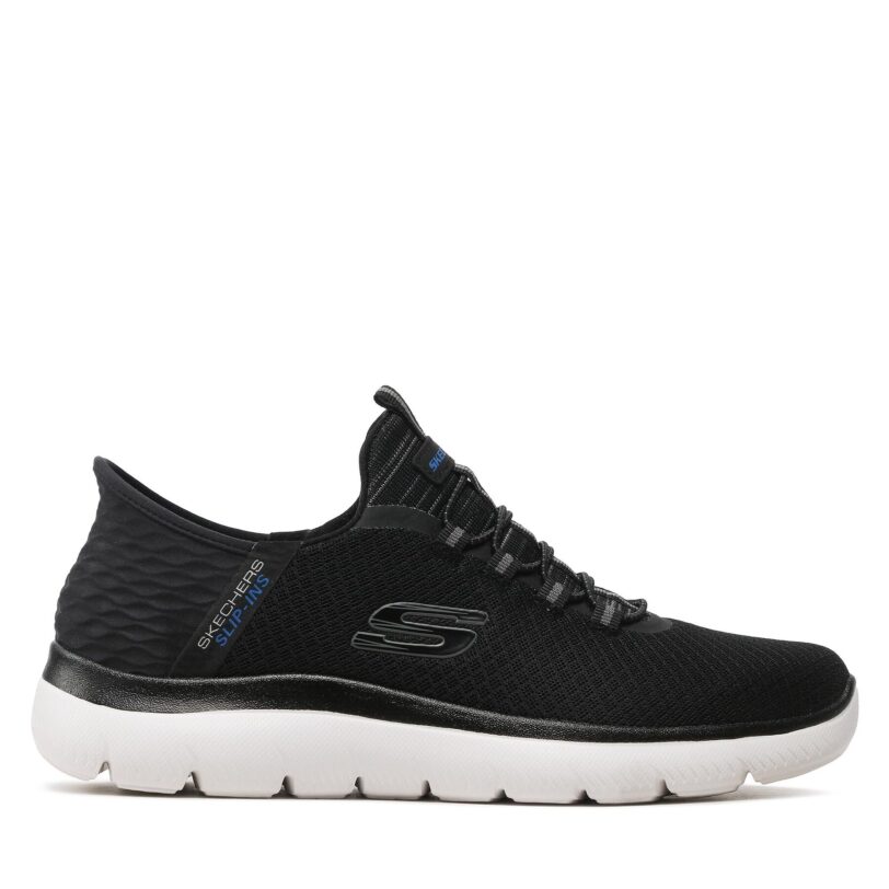 Сникърси Skechers High Range 232457 Черен цвят на ниска цена