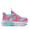 Сникърси Skechers Infinite Heart Lights 303755N/PKMT Сребрист цвят на ниска цена