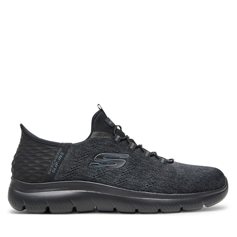 Сникърси Skechers Key Pace 232469 BBK Черен цвят на ниска цена