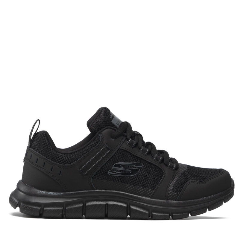 Сникърси Skechers Knockhill 232001/BBK Черен цвят на ниска цена