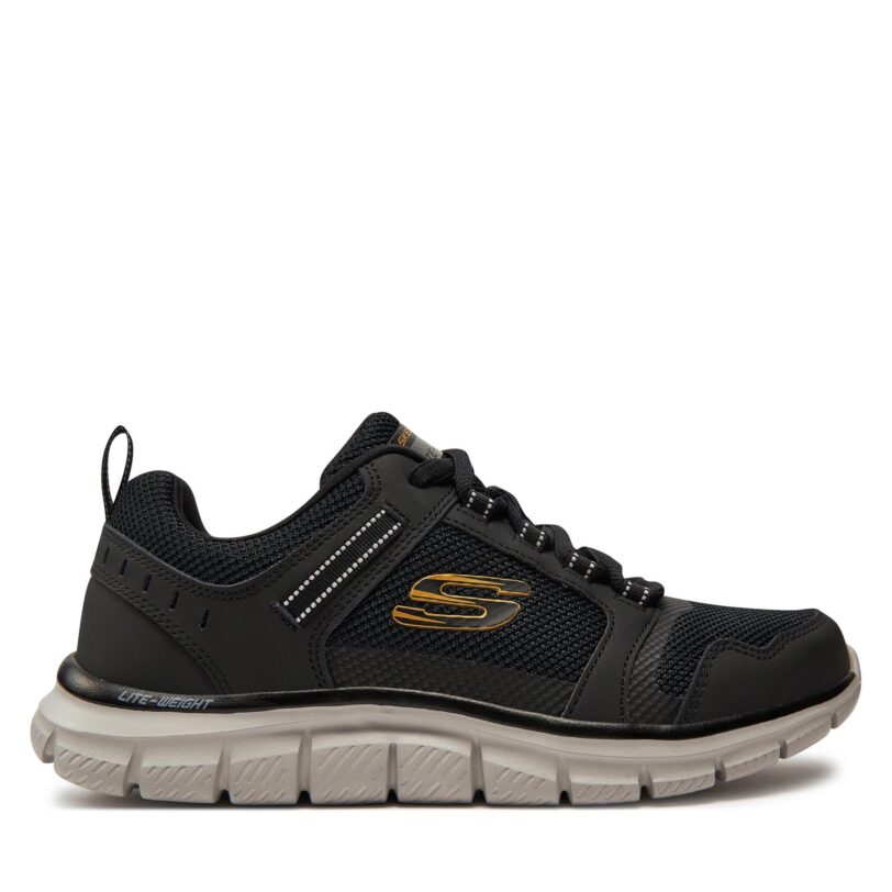Сникърси Skechers Knockhill 232001/BKGD Черен цвят на ниска цена