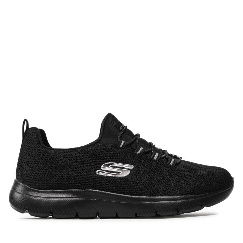 Сникърси Skechers Leopard Spot 149037/BBK Черен цвят на ниска цена