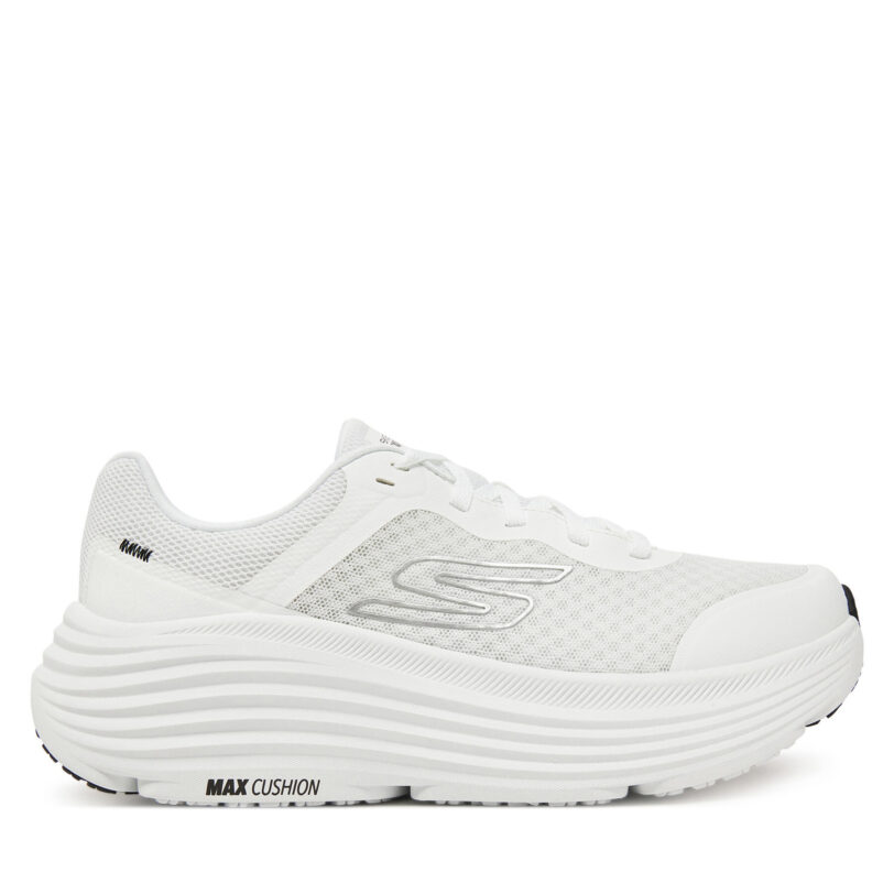 Сникърси Skechers Max Cushioning Endea 129470/WBK Бял цвят на ниска цена