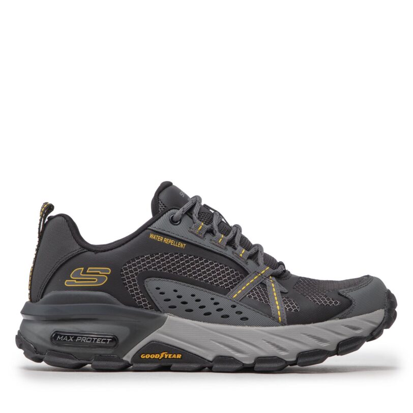 Сникърси Skechers Max Protect 237303/BKCC Сив цвят на ниска цена