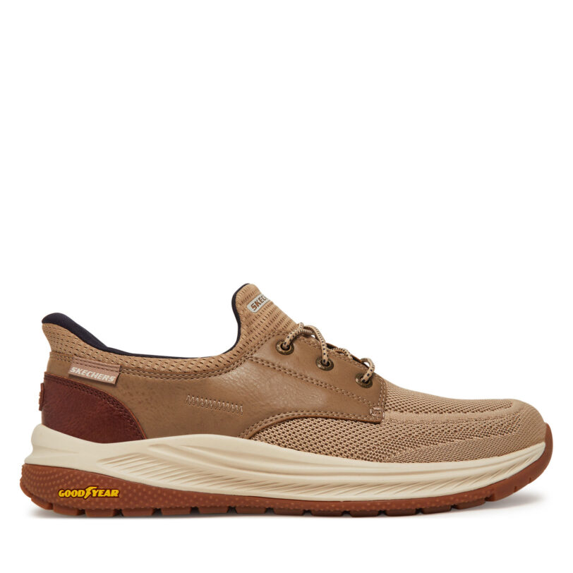 Сникърси Skechers Meroe-Alden 205467/TPE Бежов цвят на ниска цена