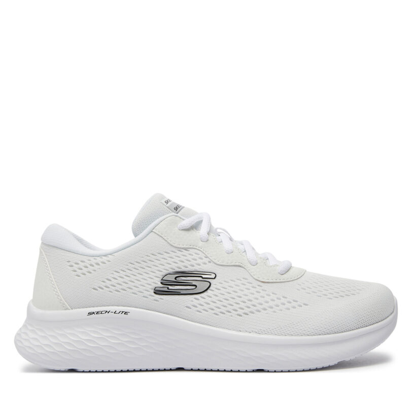Сникърси Skechers Perfect Time 149991/WBK Бял цвят на ниска цена