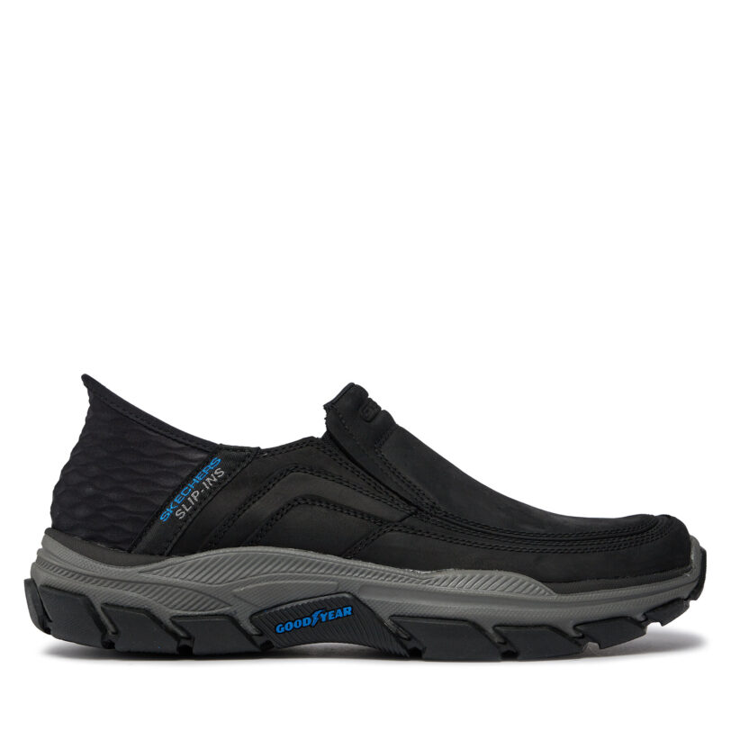 Сникърси Skechers Respected Elgin 204810/BLK Черен цвят на ниска цена
