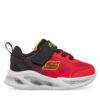 Сникърси Skechers S-Lights Meteor-Lights - Krendox 401495N/RDBK Червен цвят на ниска цена