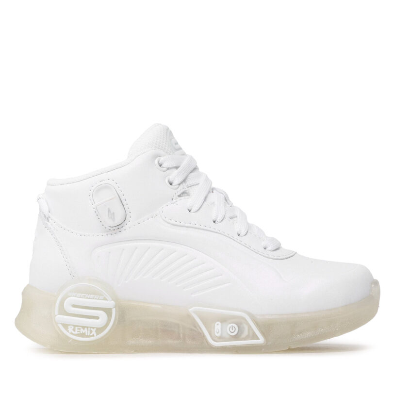 Сникърси Skechers S-Lights Remix 310100L/WHT Бял цвят на ниска цена
