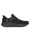 Сникърси Skechers SLIP INS BOBS SPORT SQUAD 118303 BBK_ Черен цвят на ниска цена