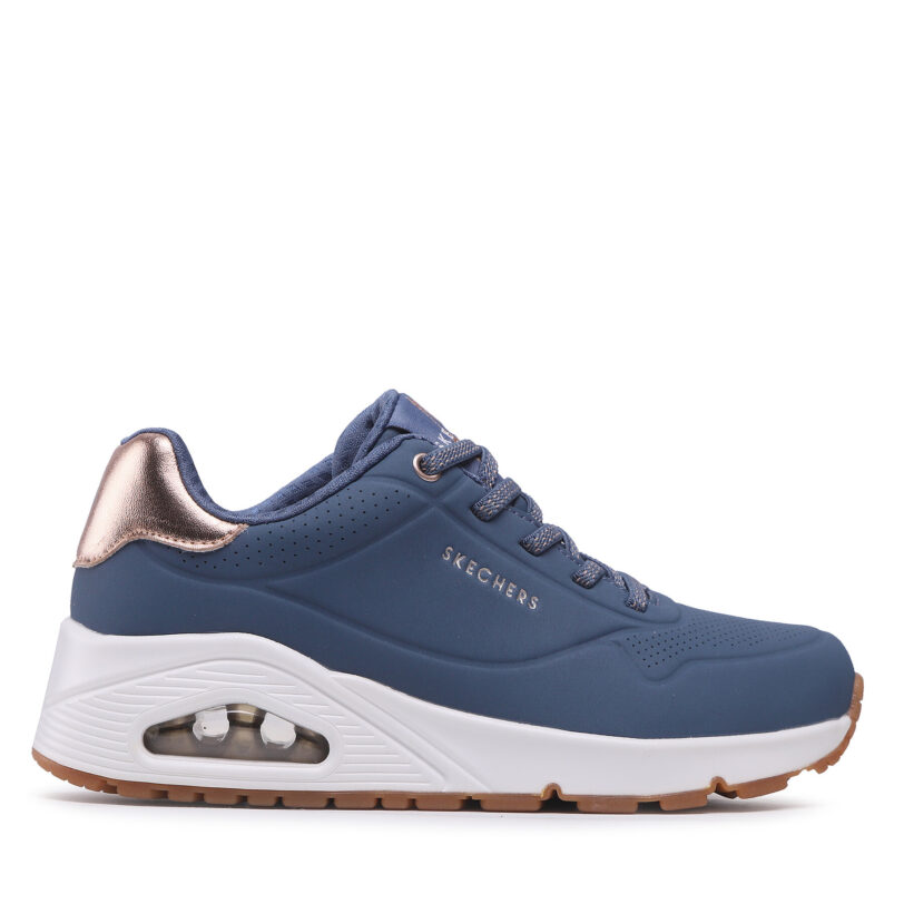 Сникърси Skechers Shimmer Away 155196/NVY Тъмносин цвят на ниска цена